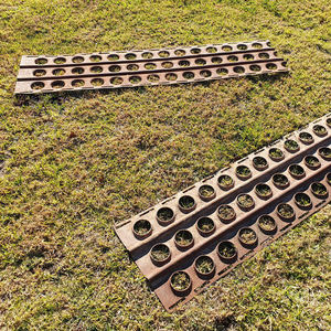 Alfombrilla Marston de acero personalizada con tablones de aluminio perforados para salas de <span class=keywords><strong>exposiciones</strong></span> interiores y plataformas de tierra para ferias comerciales a gran escala - Product Image 5