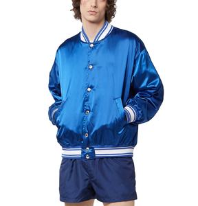 Chaqueta de béisbol Varsity de calidad superior para mujer, moda informal, precio razonable, el mejor diseño, chaqueta Varsity de satén brillante para mujer - Product Image 4