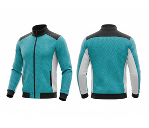 Custom Full Sublimation Full Zip <b>Jacket</b> for Sports Teams Running and Fitness Wear <b>Warm</b> Breathable Quick Dry | Sizes <b>Men</b> Women - Product Image 3
