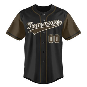 High Quality Customized Wholesale Baseball Fashion Jersey Breathable and All Colors New Design Blank Baseball Jersey - Product Image 1