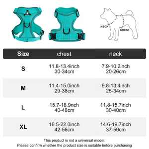 Harnais pour chien sur mesure OEM de haute qualité, style tactique, imperméable - Product Image 6