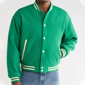 Chaqueta Varsity de Béisbol para Hombre, Estilo Letterman, con Gráficos 3D de Chenille y Bordado de Toalla, Diseño Personalizado, Venta Caliente 2025 - Product Image 1