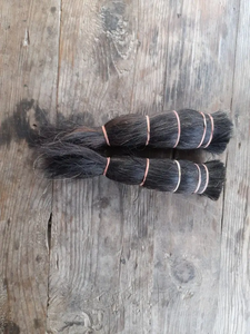 Cerdas de Pelo Natural de Búfalo y Cola de Buey Hechas a Mano, Ecológicas, Modernas, de Grado Profesional, Negras, para Manualidades - Product Image 5