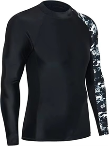 Rashguard de fitness et de natation personnalisé avec logo, haute qualité, imprimé, manches longues, pour hommes et femmes, en Spandex/Polyester, idéal pour le MMA et le BJJ - Product Image 5