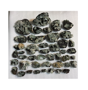 อะโพฟิลไลต์สีเขียวธรรมชาติสวยงาม พร้อมแร่สโคเลไซต์ ชุดสะสมคริสตัลพรีเมียม สำหรับตกแต่ง โชว์ หรือเป็นของขวัญเพื่อสุขภาพ - Product Image 2