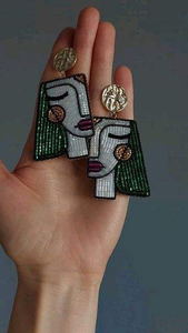 Joyería de Moda con Cuentas Bordadas de la India, Hechas a Mano para Mujeres y Niñas, Cuentas Multicolores por MULTI CRAFT - Product Image 4