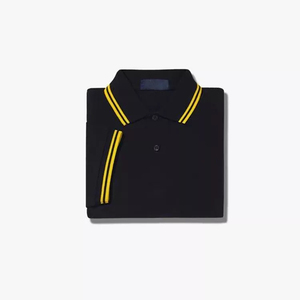 Camiseta Personalizada al por Mayor con Logotipo Bordado, Color Sólido, Transpirable, para Hombre, Impresión Personalizada, Golf, 100% Algodón, Unisex, Casual - Product Image 3