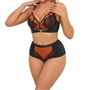 Combinaison intégrale transparente sexy pour femme, lingerie érotique, bas à entrejambe ouvert - Product Image 3