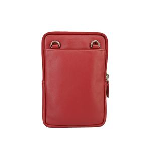Bolso Bandolera de Cuero Unisex con Protección RFID, Estuche para Móvil, Cartera para Hombre, Porta Pasaportes, Esencial para Viajes, Hecho a Mano por Proveedor Indio - Product Image 1