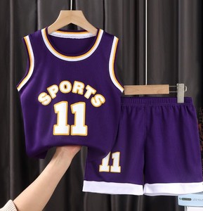 Conjunto Deportivo de Baloncesto para Hombre, Estilo Deportivo, Color Sólido, para Otoño, Ropa Deportiva para Exteriores, Elegante, sin Mangas, para Entrenamiento - Product Image 3