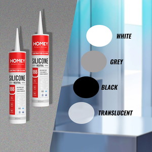 100% RTV Silicone Không Thấm Nước Keo Cường Độ Cao Rõ Ràng Xây Dựng Chất Kết Dính Trung Tính Chữ<span class=keywords><strong>a</strong></span> Sản Phẩm Chất Kết Dính Chất bịt kín - Product Image 4