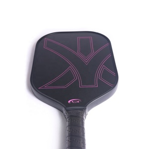 Paleta Pickleball aprobada por USAP, núcleo de panal de polipropileno de 16MM con superficie de fibra de carbono cruda para control de giro de 16mm - Product Image 4
