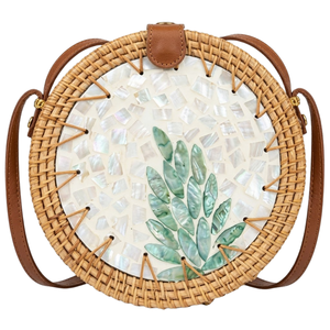 Bolsos de Ratán de Bali Tejidos a Mano, Venta al Por Mayor, Fábrica en Vietnam, Precios Competitivos, Se Aceptan OEM y ODM - Product Image 1