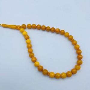 Rosario de Resina Hecho a Mano con Tema de Ángel, Cuentas de Oración Islámicas, Regalo Religioso Musulmán Premium, Técnica de Fundición, para Oración Diaria - Product Image 1