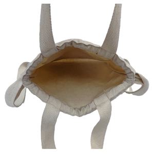 Portable Handheld <b>Canvas</b> Drawstring Backpack Shoe <b>Bag</b> Medium Large Capacity Solid Color Storage <b>Tote</b> Handbag Dust <b>Bag</b> - Product Image 3