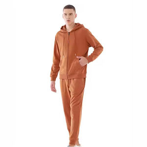 Ensemble de survêtement léger pour homme, idéal pour l'entraînement estival, avec logo de marque, uniforme d'entreprise et d'équipe, survêtement zippé pour homme - Product Image 5