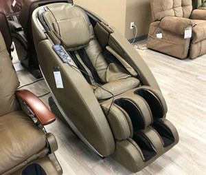 Top demanded New Human Touch No-vo XT Premium Zero Gravity Es-p-re-s-so Massage Chair Recliner Heat - Product Image 2