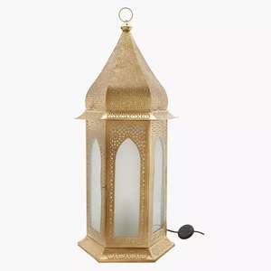 Farol de Hierro Negro Estilo Marroquí Rústico, Vidrio Templado, Hecho a Mano, Ecológico, Decoración para el Hogar, Navidad, Sala de Estar - Product Image 3