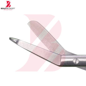 Tijeras Quirúrgicas de Alto Rendimiento para Trauma, Tijeras para Vendajes con Mango Verde, Acero Inoxidable, Herramienta Médica de Primeros Auxilios - Product Image 5