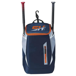 Mochila de béisbol con soportes para bates y compartimento para zapatos, bolsa deportiva de alta capacidad para jugadores adultos, bolsa de béisbol de tela resistente - Product Image 1