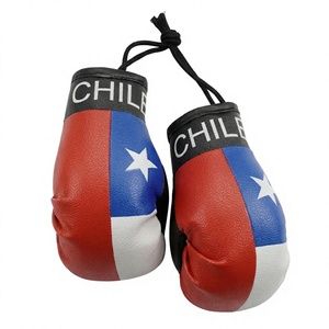 High Quality Vibrant Color Mini Boxing Glove Keychain <b>Car</b> <b>Mirror</b> Hanging Keychain with Custom Logo Mini Boxing Accessories - Product Image 1