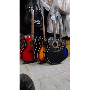 Bajo Acústico Profesional Global Musical con Laterales y Fondo de Madera, para Diestros, Embalaje Personalizado - Product Image 2