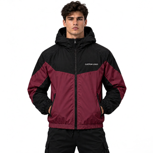 Veste coupe-vent personnalisée légère et éco-responsable en polyester et coton, tissu streetwear, logo personnalisé, veste tendance - Product Image 2