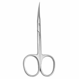 Ciseaux à cuticules en acier inoxydable, ciseaux à cuticules pour manucure, ciseaux à ongles extra fins, pointus, courbés, pour outils à ongles - Product Image 5