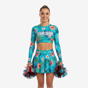 Fabricant OEM de Marque Privée, Uniforme de Cheerleading Personnalisé, Tenue Deux Pièces pour Équipe de Cheerleading, Vêtements Premium pour Équipes de Cheerleading - Product Image 2