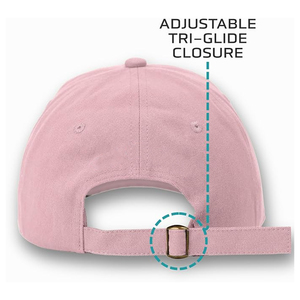 Casquette de baseball rose avec logo brodé, 6 panneaux, ajustement réglable, unisexe, style décontracté printemps-été - Product Image 2