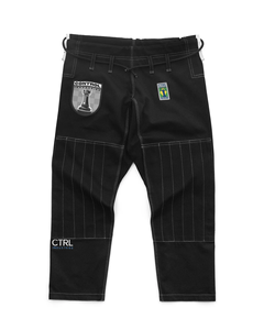 ชุดคาราเต้ยูนิเซ็กซ์ผ้าฝ้ายยืดหยุ่นน้ำหนักเบา ระบายอากาศได้ดี พร้อมปักโลโก้ตามสั่ง สำหรับฝึกซ้อมบราซิลเลียนยิวยิตสู ยูโด บริการ OEM - Product Image 2