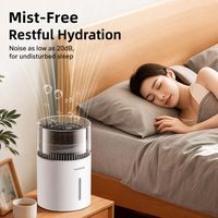 Nouvel Arrivage Transfrontalier Humidificateur Sans Brume Purificateur d'Air à Ions Négatifs Réglage Coulissant 100 Vitesses Grande Capacité 5L
