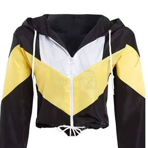 Ensemble de survêtement deux pièces pour femme, coupe-vent, short, uni, décontracté, léger, respirant, écologique, pour le jogging et la salle de sport - Product Image 3