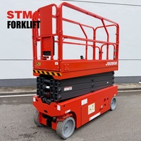 Chariot élévateur à ciseaux électrique mobile STMA 230 kg 8 m pour plateforme de travail en hauteur