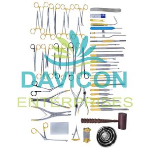 DAVICON Ensemble d'instruments chirurgicaux manuels en acier de haute qualité - Product Image 6