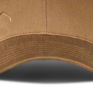 Casquette de baseball kaki 6 panneaux avec poche latérale fonctionnelle, service OEM ODM 2026 avec conception de logo personnalisé, vente en gros - Product Image 6