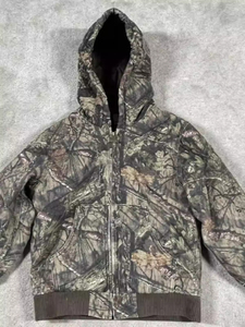 Sudadera con Capucha de Camuflaje Oversize para Hombre con Estampado Completo, Estilo Casual Urbano, Holgada, para Actividades al Aire Libre - Product Image 3