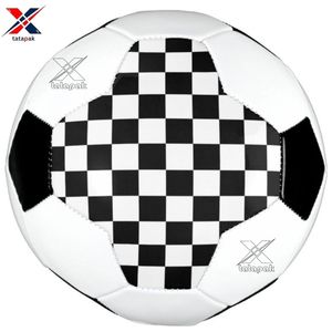 Ballon de football professionnel de taille officielle 5, léger, écologique, de qualité export, personnalisable, en cuir PVC/PU résistant pour l'extérieur - Product Image 2