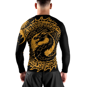 Haut de compression à manches longues pour homme haute performance, protection UV, séchage rapide, pour surf, fitness et entraînement - Product Image 5