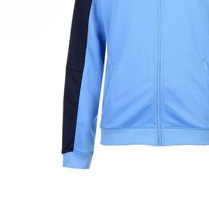 Unisex Color Blocking <b>Tracksuit</b> Full Sleeve Zipper Closure Sporty Style Autumn Wear With Side Pockets Regular Fit - Product Image 5