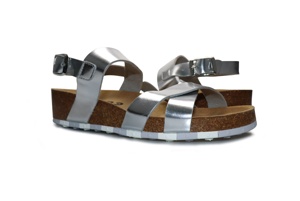 Women's Eco-Friendly Platform Non-Slip Ankle Strap Cross Strap Buckle Stylish Summer Autumn Beach Leisure <b>Wedge</b> Heel Comfortable - Product Image 4