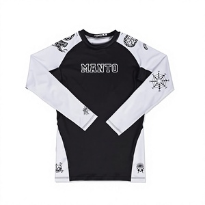 Maillot de compression personnalisé unisexe pour adultes MMA BJJ Jiu Jitsu No Gi, vêtement de combat grappling, séchage rapide, extensible, pour l'entraînement - Product Image 5