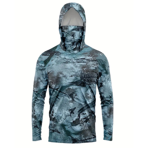 Most Demanded <b>Design</b> Men Winter Fishing Hoodies Reasonable Rate Anti-Wrinkle Full Sleeves High Quality Nylon/Polyester - Product Image 1