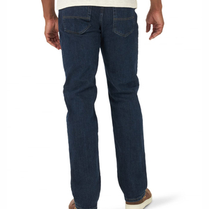 Pantalones Vaqueros de Corte Recto para Hombre, Disponibles, de Alta Calidad, Suaves y Cómodos, de Color Sólido - Product Image 3