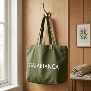 Eco Cotton Tote <b>Bag</b> | Heavy Duty Canvas Shopping <b>Bag</b> with Custom Logo Print Reusable Grocery Carry Tote OEM Export Wholesale - Product Image 2