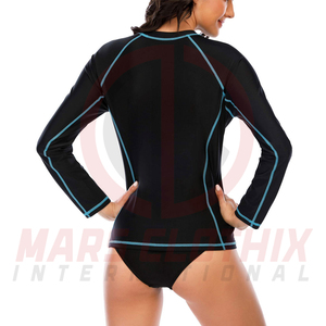 Rashguard de qualité supérieure, personnalisable avec logo, pour femmes, pour la gym, léger, disponible en différentes couleurs - Product Image 6
