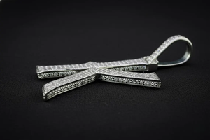 925 Silver Hip Hop Style Moissanite <b>Initial</b> Pendant, Personalized Letter Gold Plated Jewelry, Unique Stylish Diamond Jewelry - Product Image 6
