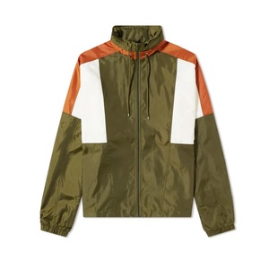 New Trending <b>Men</b> Waterproof Windbreaker <b>Jackets</b> <b>Men's</b> Patchwork Color Hooded Water Resistant Zipper Rain <b>Jackets</b> Outdoor - Product Image 1