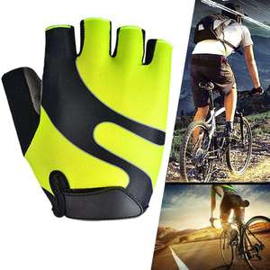 Gants de cyclisme unisexes sans doigts, antidérapants, absorbant les chocs, respirants - Product Image 6