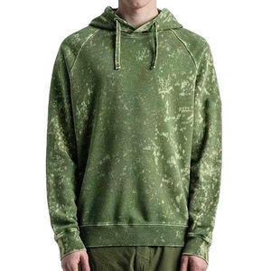 Hoodie surdimensionné gris vintage personnalisé, très demandé, en polaire épaisse, effet délavé, brodé, polyester/coton, avec poche, respirant - Product Image 3